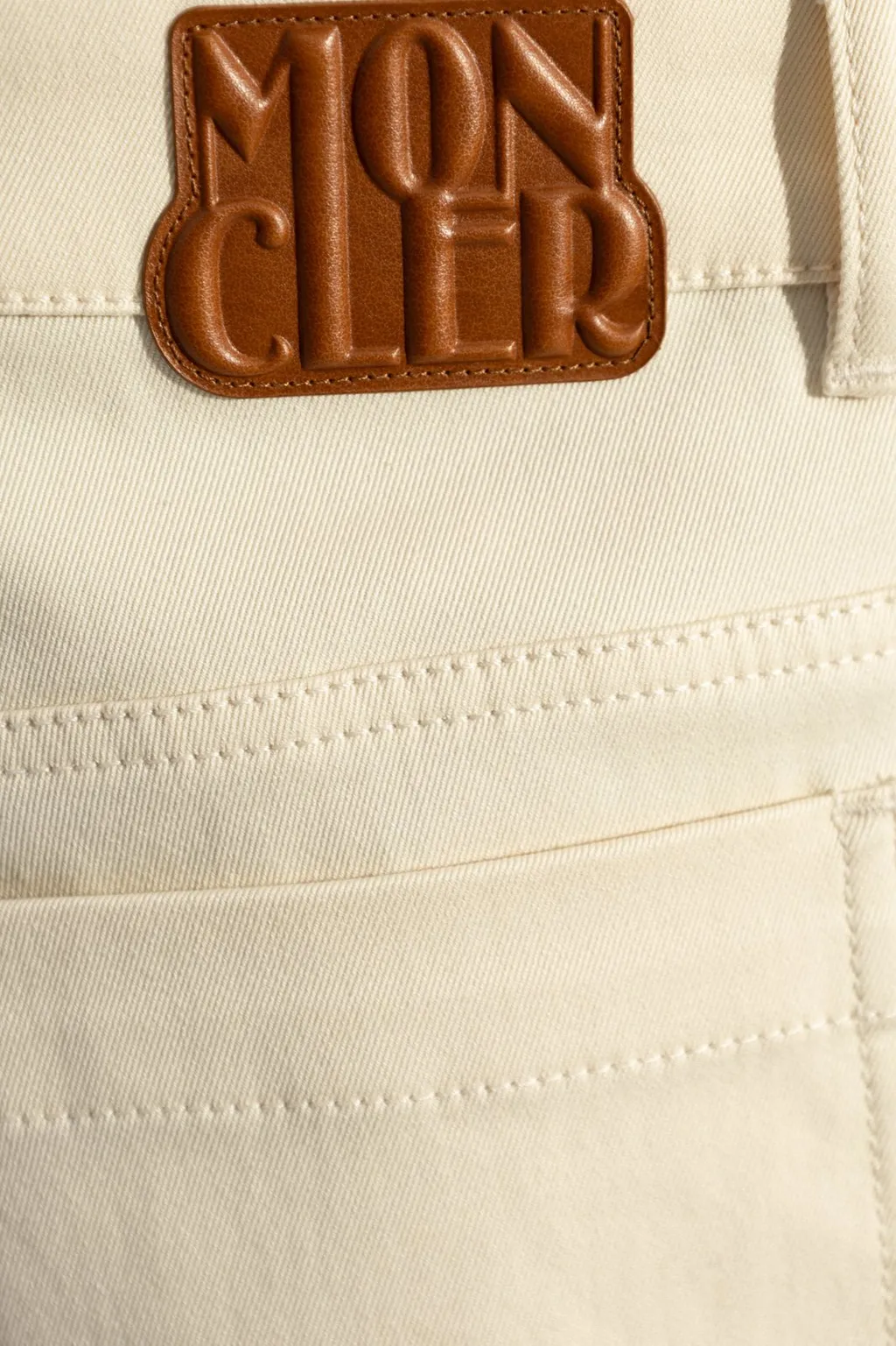 Moncler Gabardine Straight-Leg Trousers