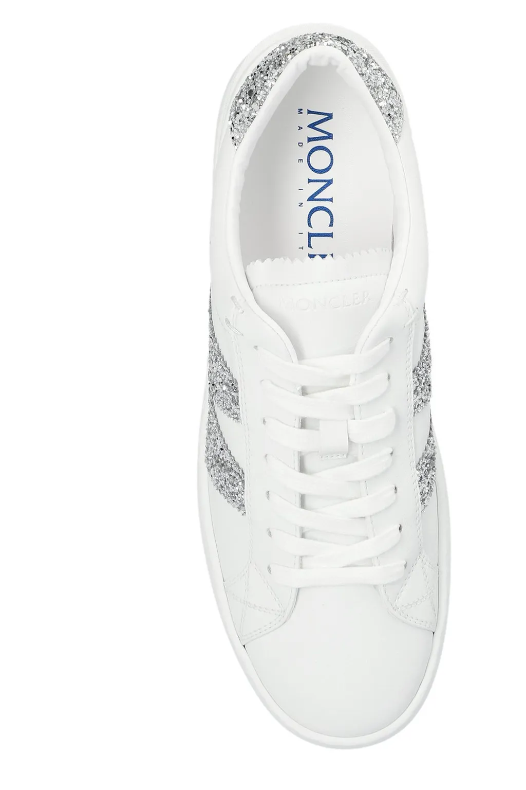 Moncler Monaco Embellished Low-Top Sneakers