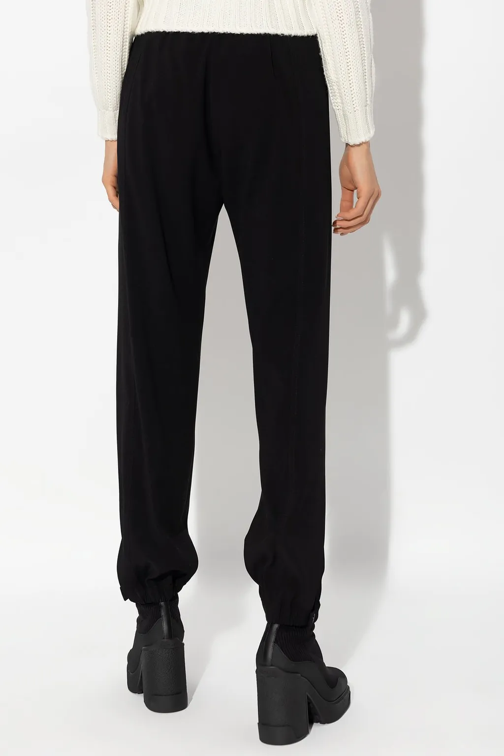 Moncler Relaxed Fitting Straight Leg Trousers