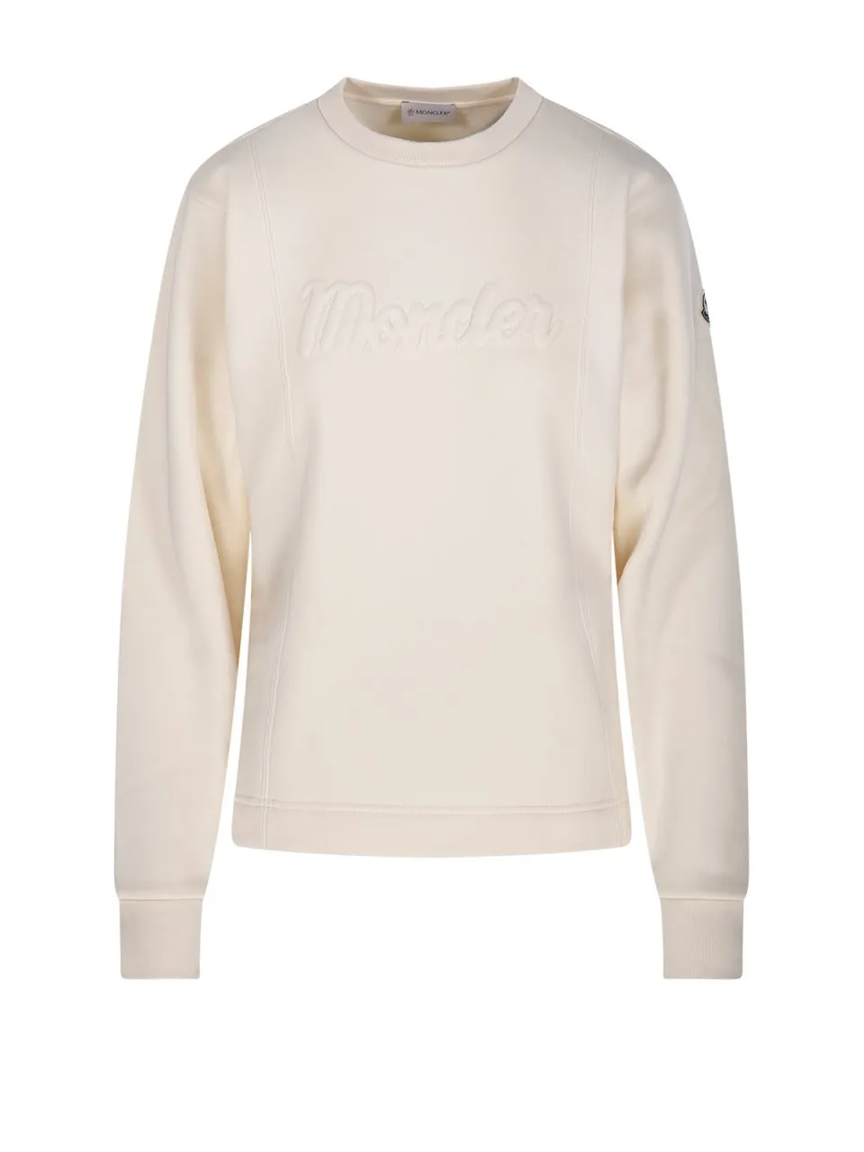 Moncler Logo Patch Crewneck Sweatshirt