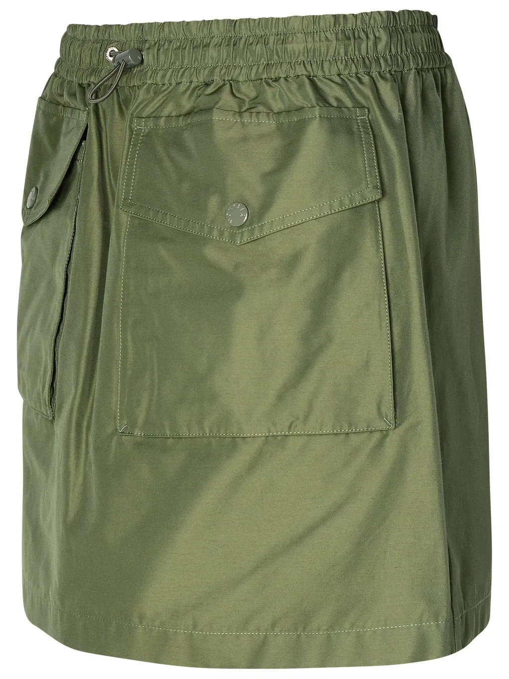 Moncler Logo Patch Drawstring Skirt