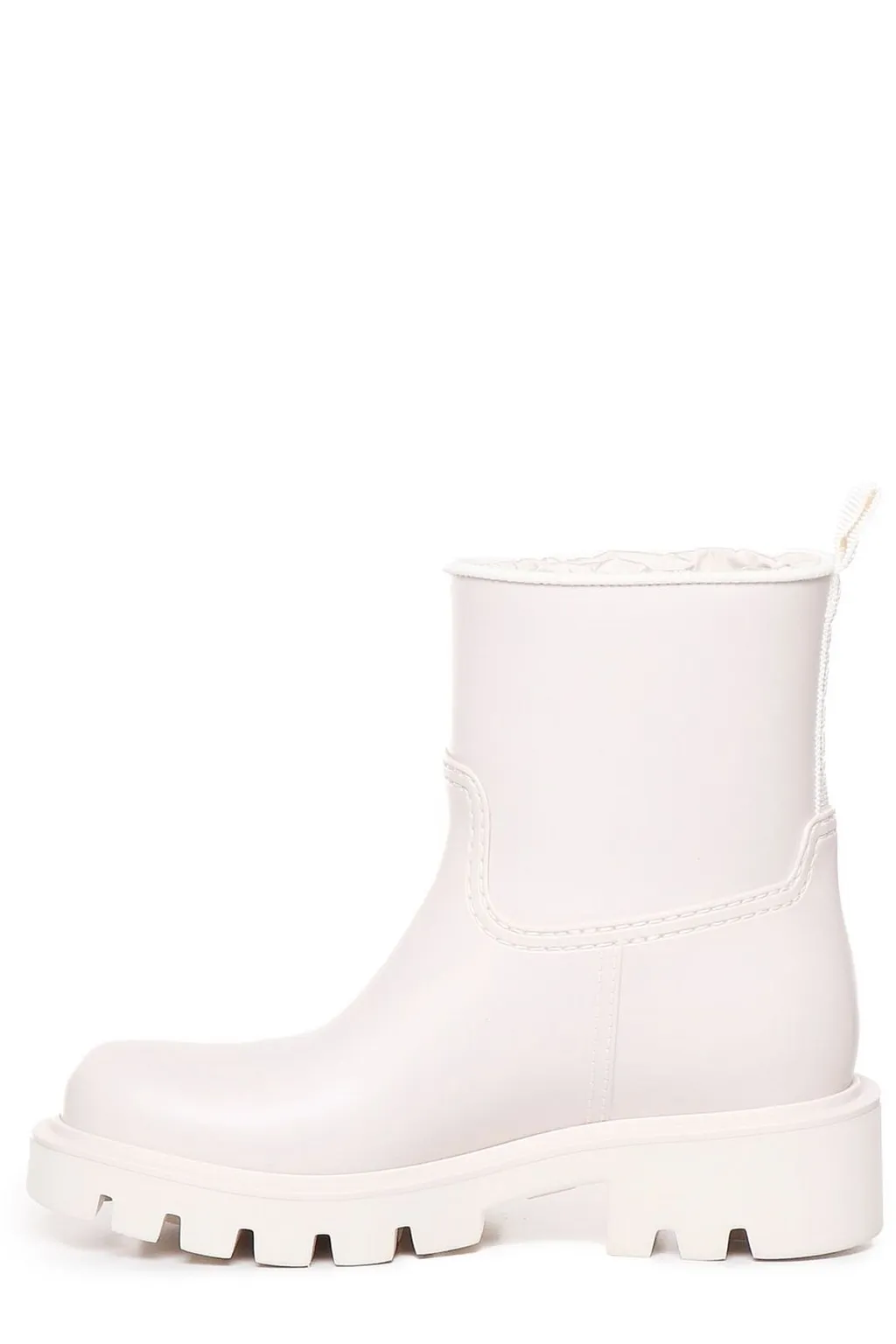 Moncler Kickstream Logo Detailed Ankle Boots
