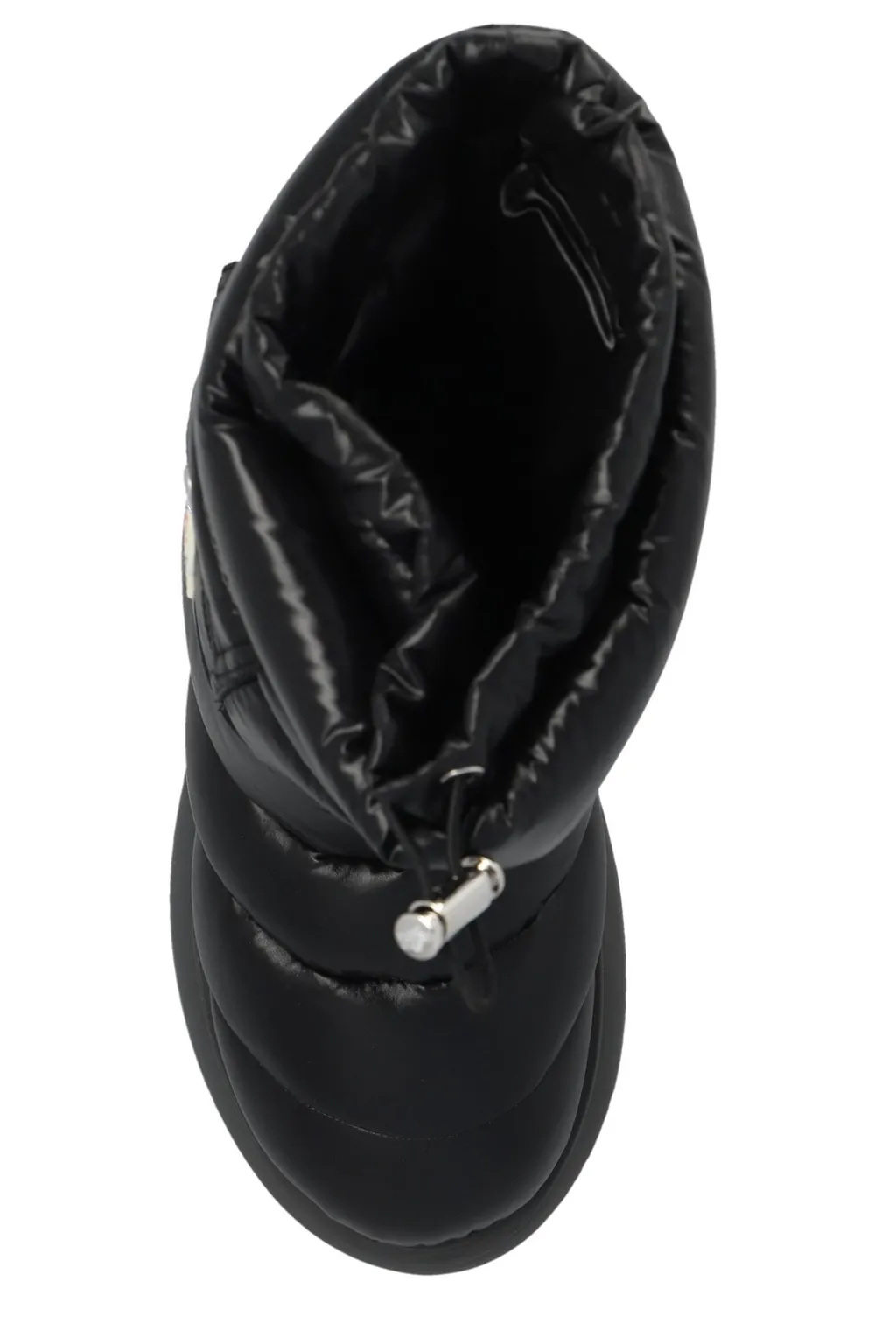 Moncler Logo Motif Patch Puffer Boots