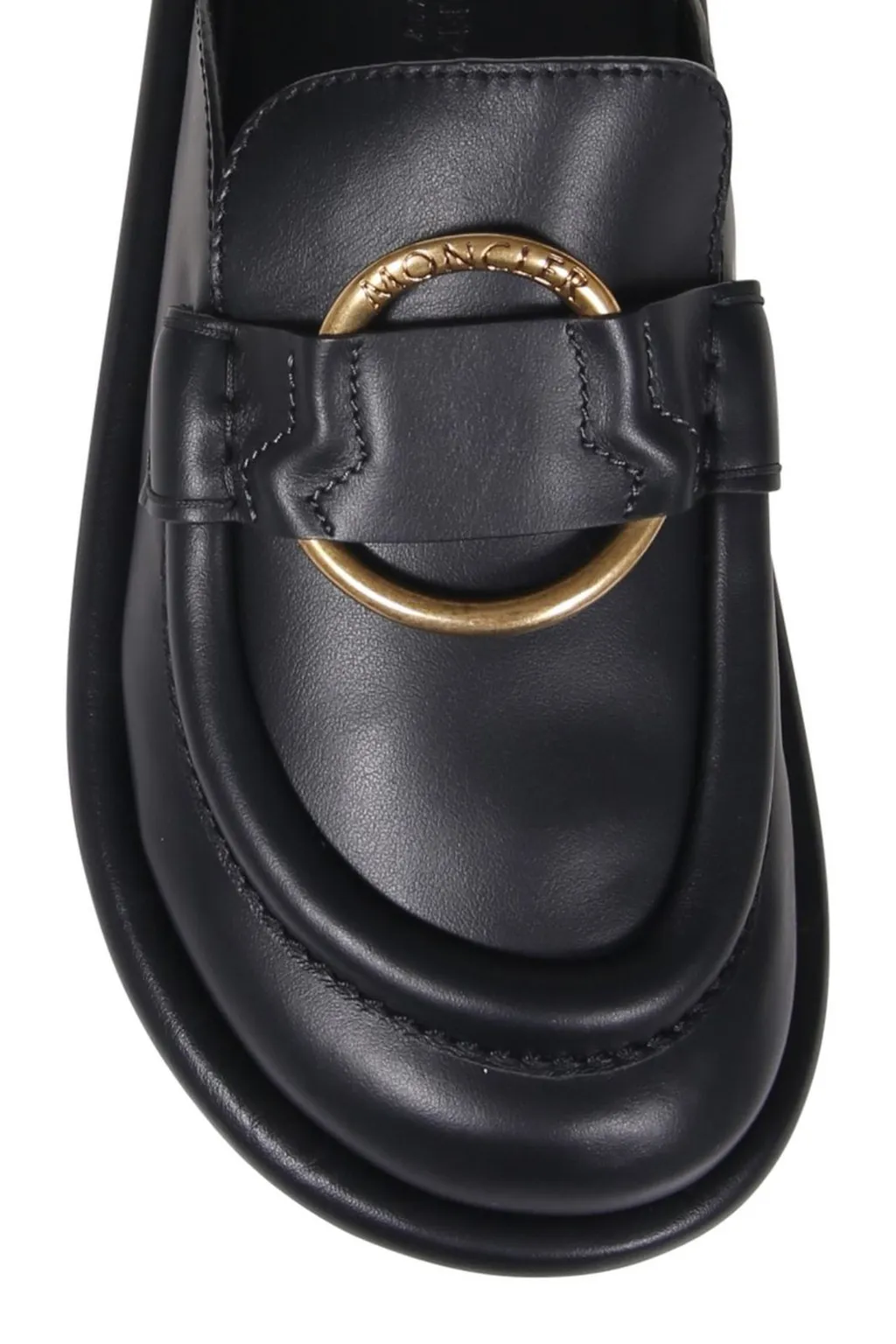 Moncler Rind Detailed Slip-On Mules