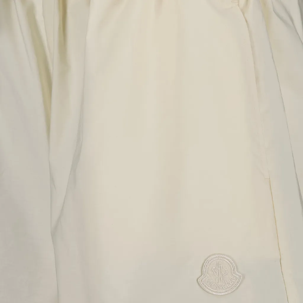 Moncler Elastic Waistband Flared Shorts
