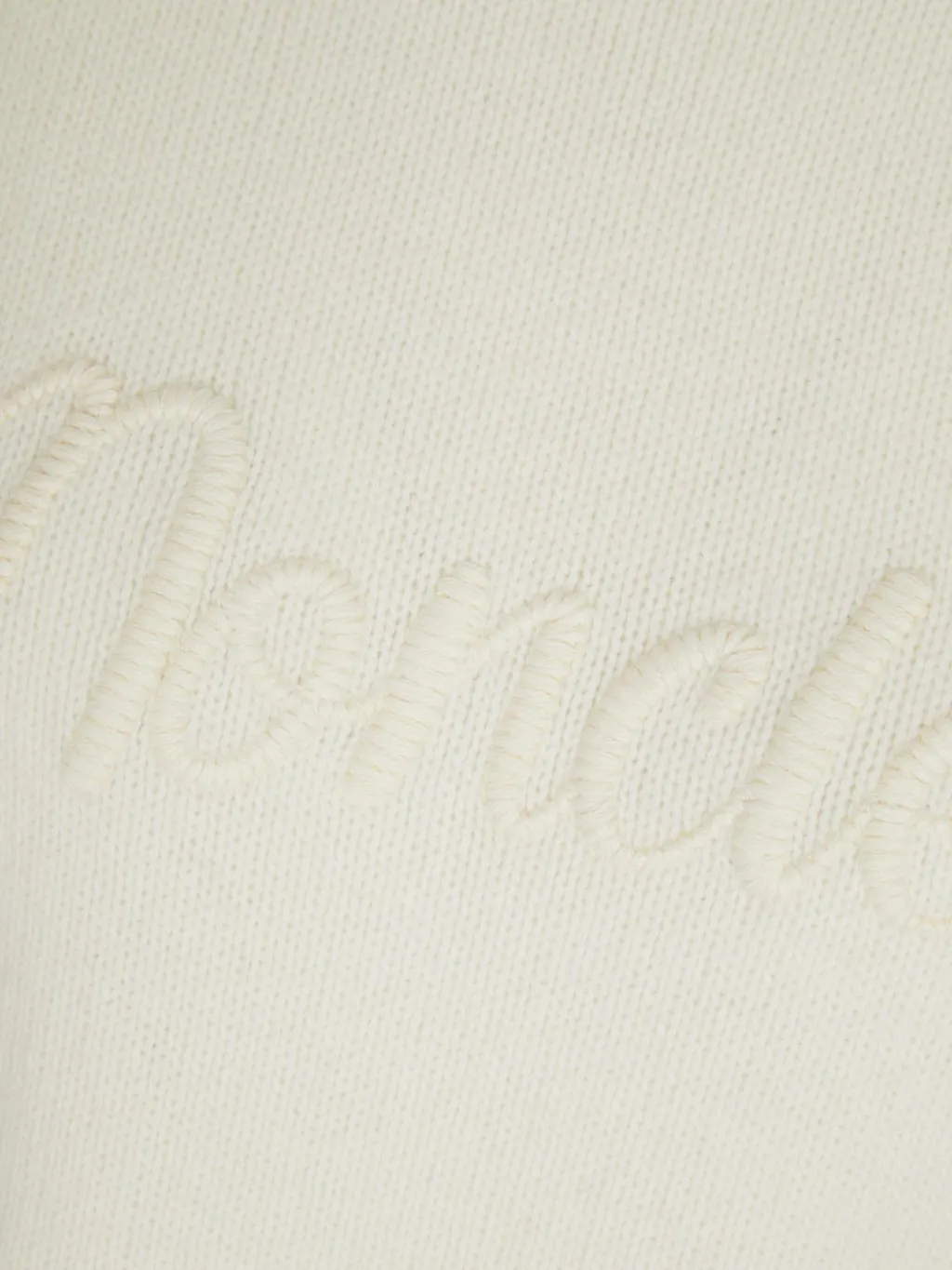 Moncler Logo Embroidered Crewneck Jumper