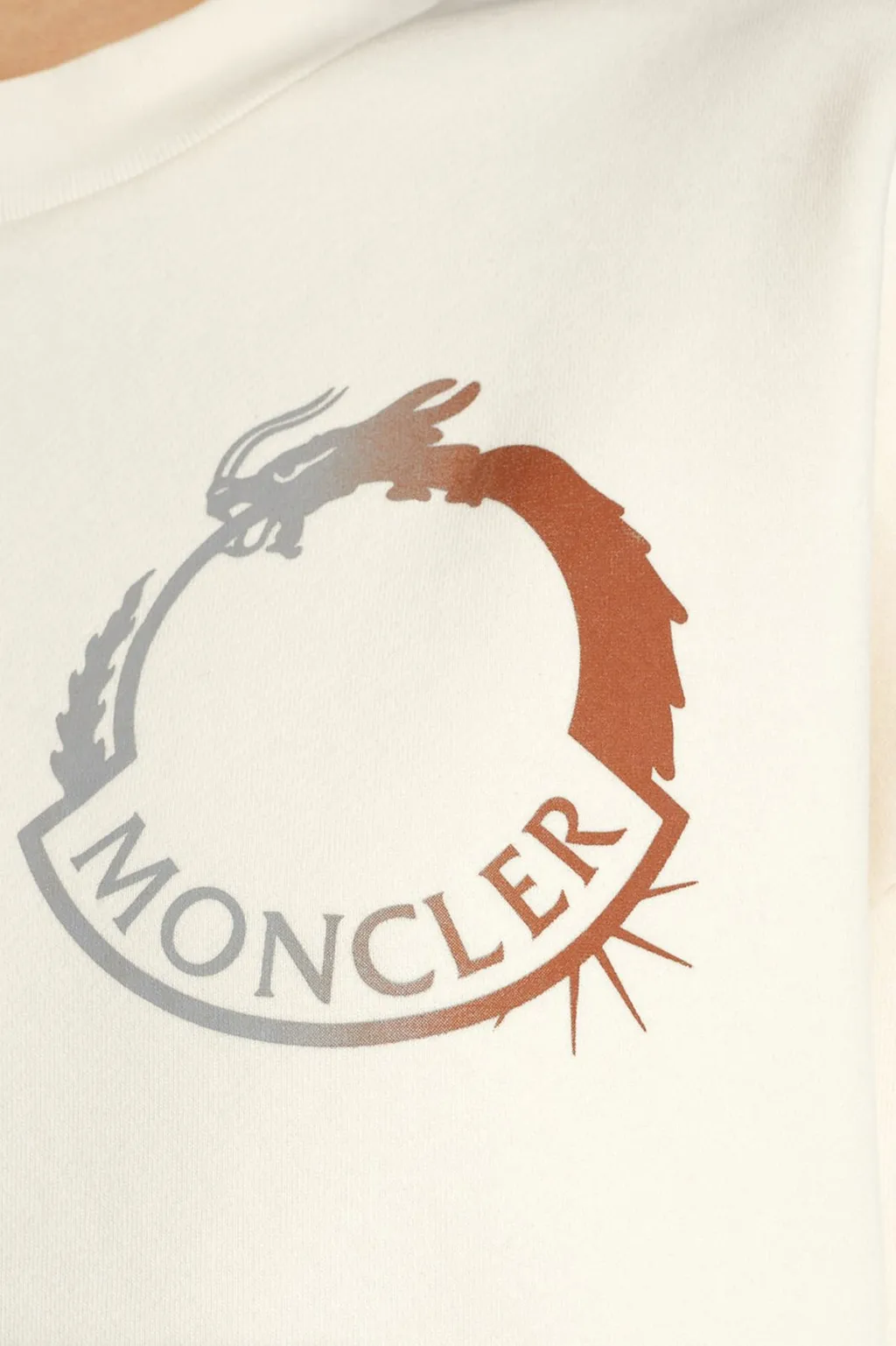 Moncler Logo Printed Crewneck Sweatshirt