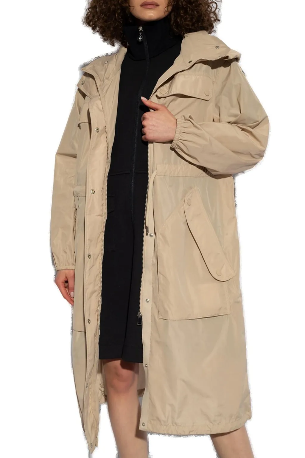 Moncler Mantio Hooded Long Parka Jacket