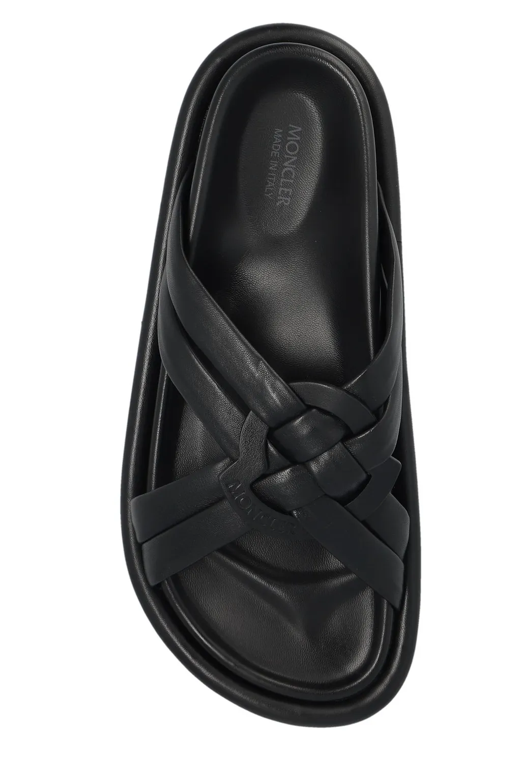 Moncler Logo Embossed Sandals