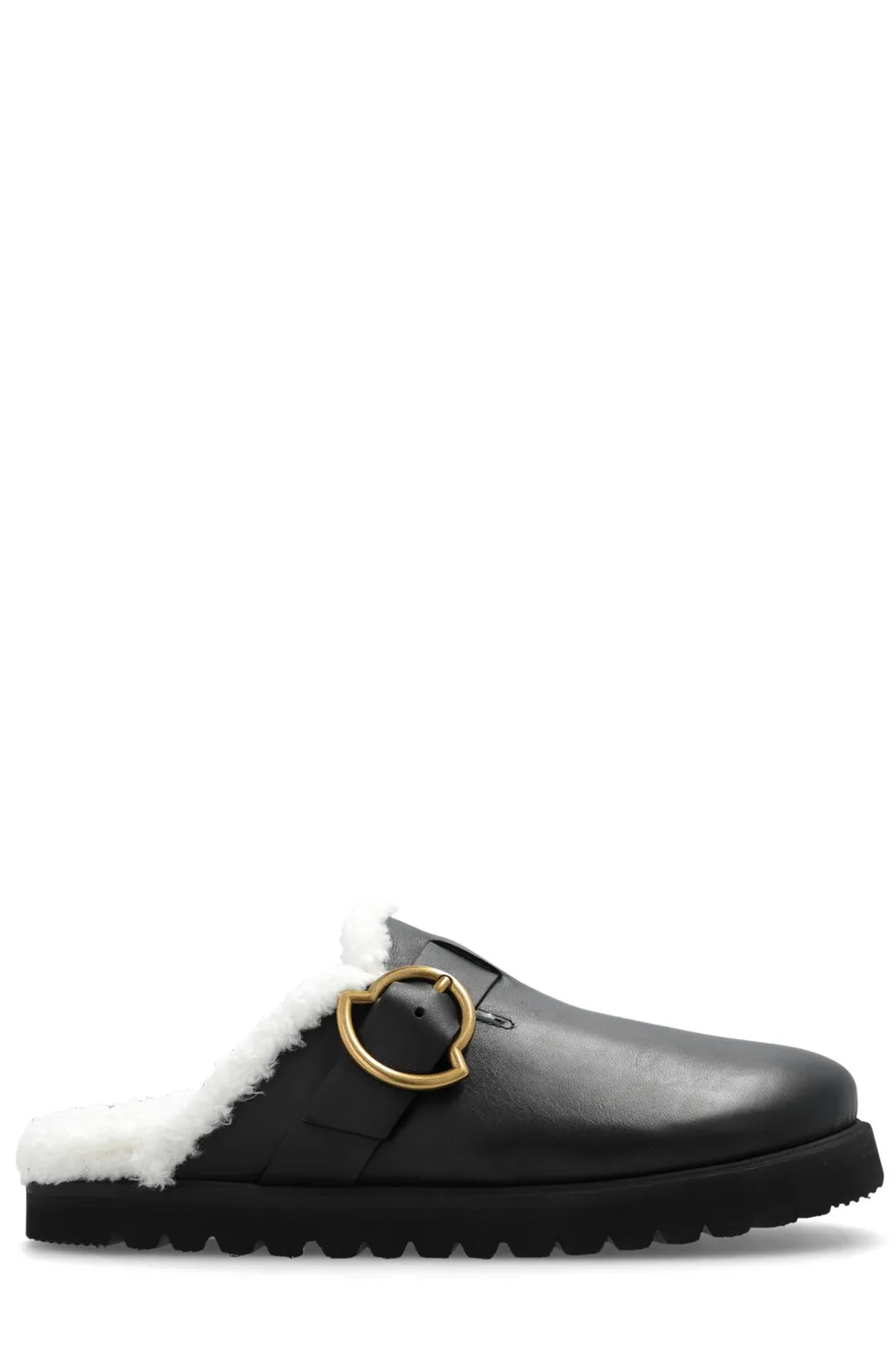 Moncler Buckle-Detailed Mules