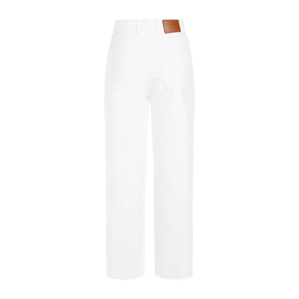 Moncler Logo Patch Straight-Leg Trousers