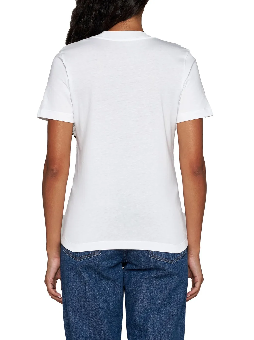 Moncler Logo Embellished Crewneck T-Shirt