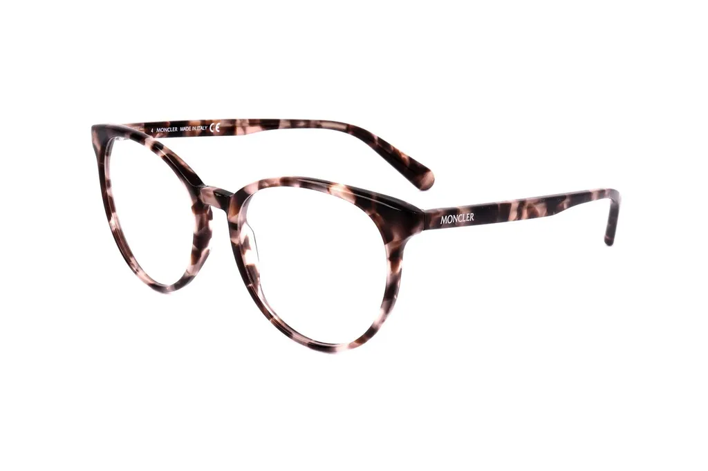 Moncler Eyewear Oval Frame Glasses