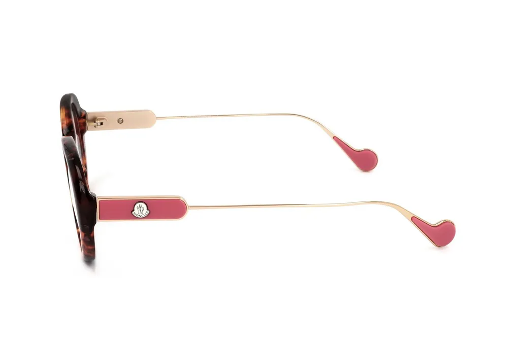Moncler Eyewear Oval Frame Glasses