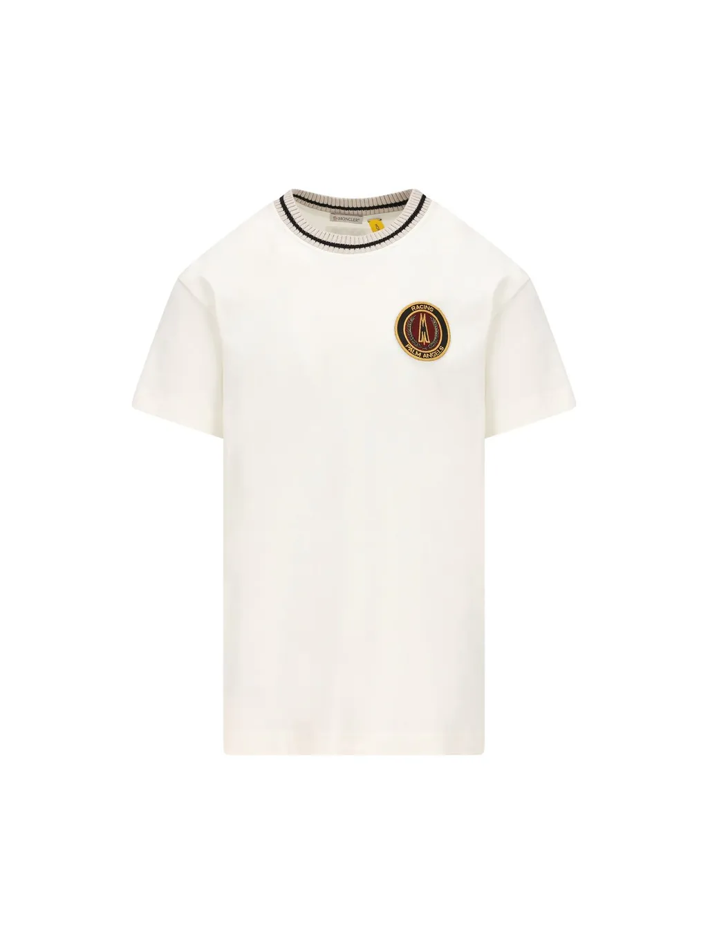 Moncler X Palm Angels Racing-Inspired Patch T-Shirt