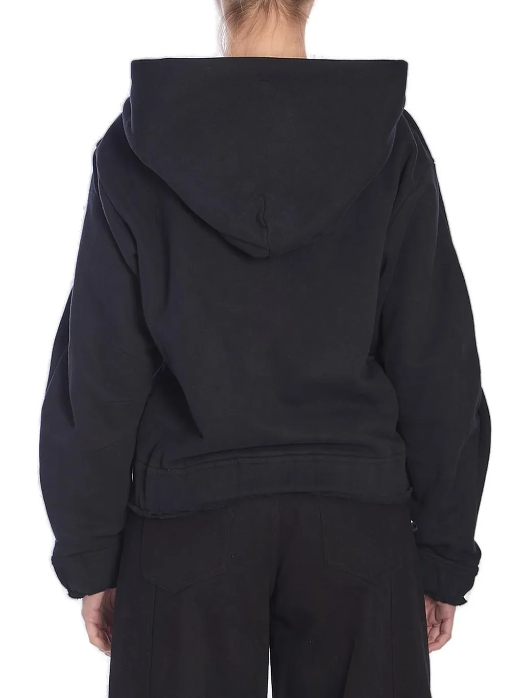 Moncler X Willow Smith Zip-Up Eyelet Hoodie