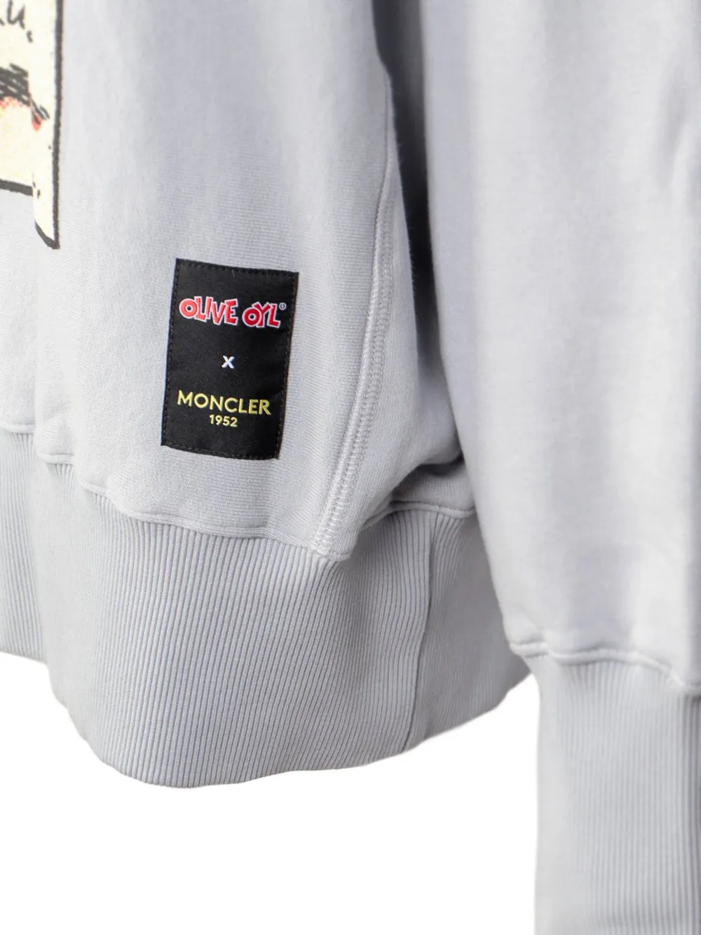 Moncler X Olivia Oyl Printed Drawstring Hoodie