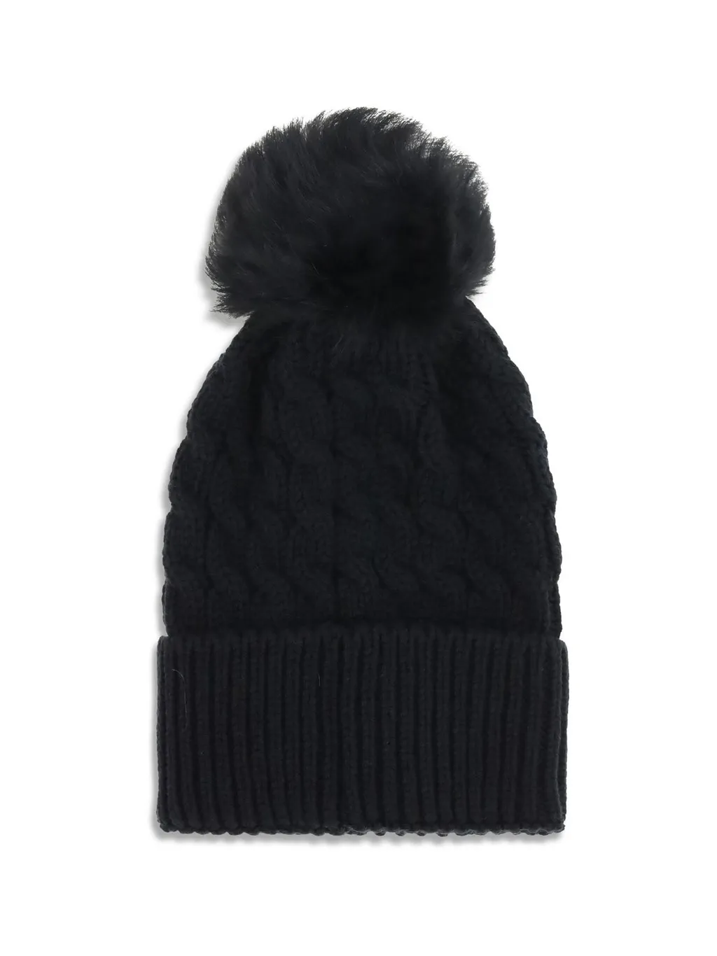 Moncler Grenoble Pompom Cable Knit Beanie