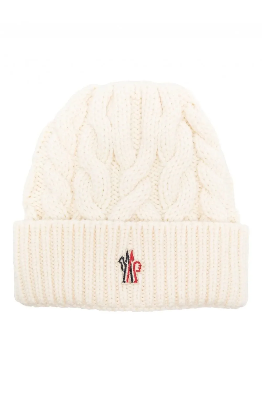 Moncler Grenoble Logo Patch Knitted Beanie