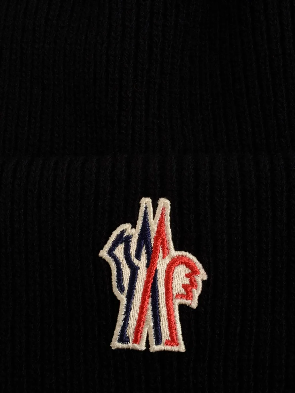 Moncler Grenoble Logo Embroidered Beanie