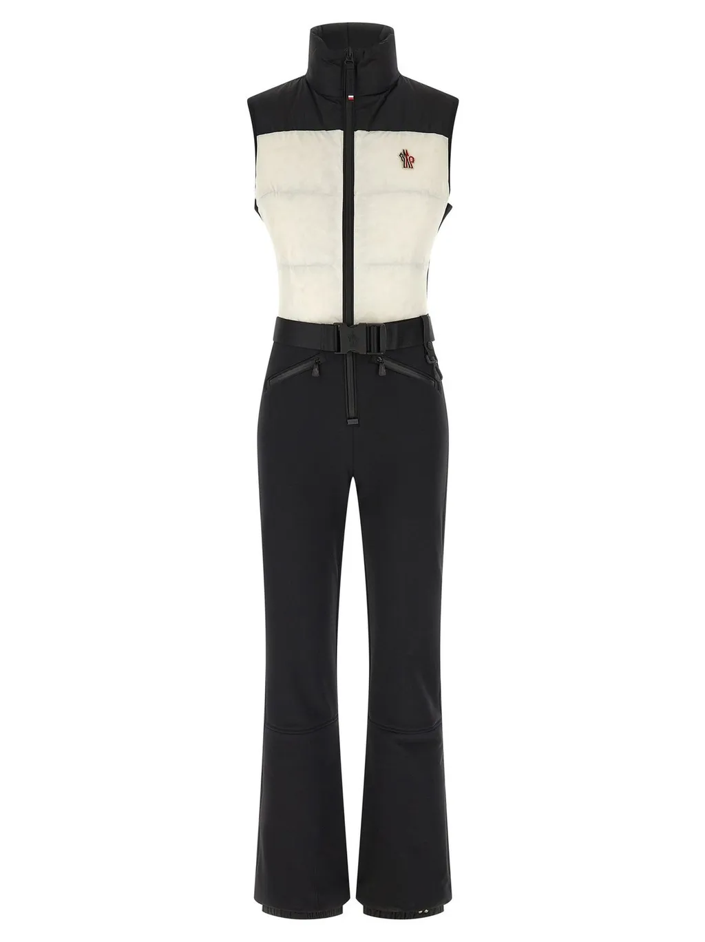 Moncler Grenoble High Neck Sleeveless Ski Jumpsuit