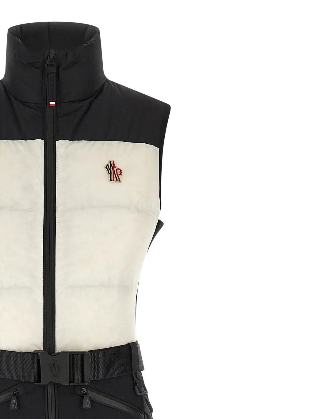 Moncler Grenoble High Neck Sleeveless Ski Jumpsuit