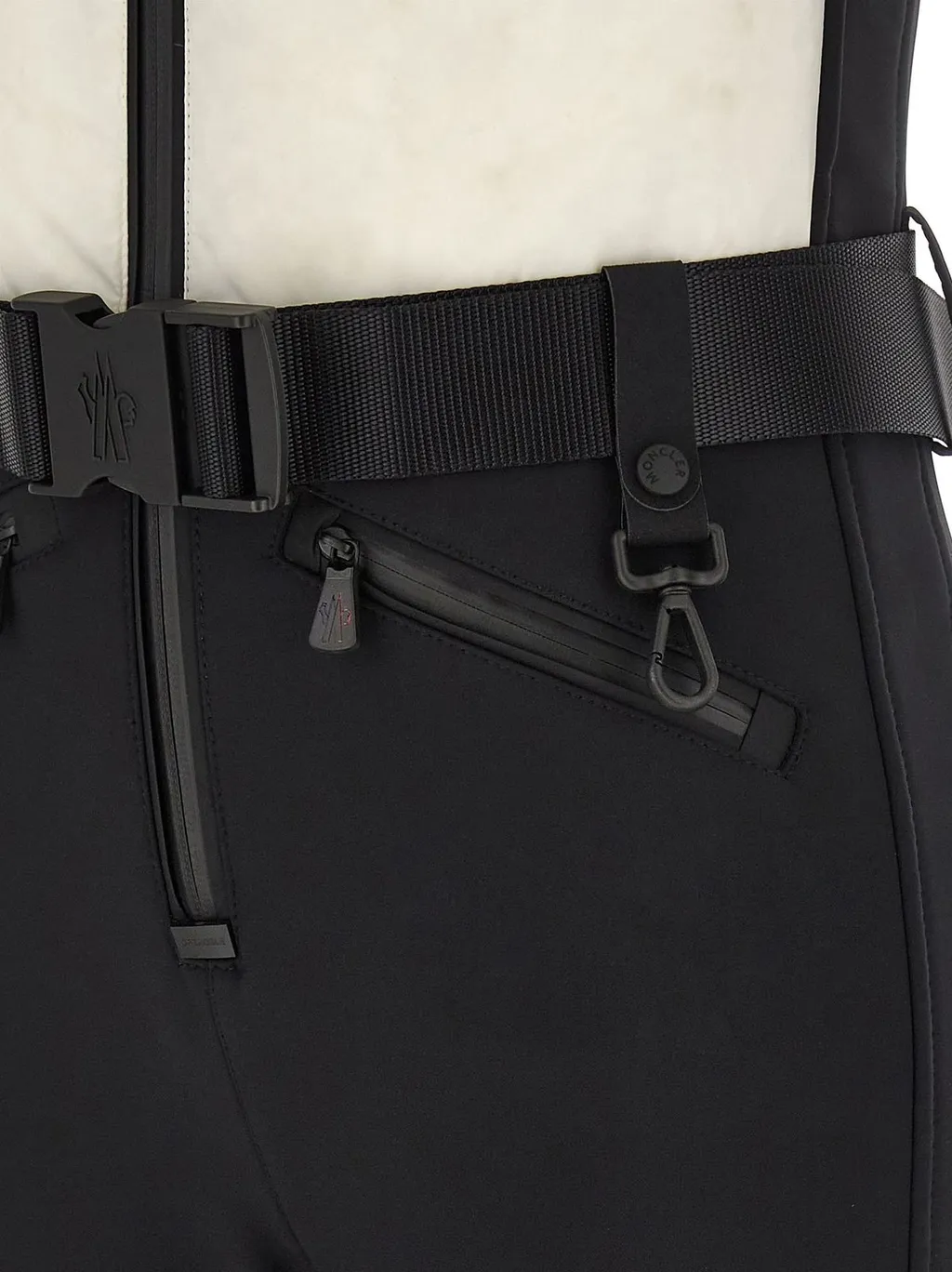 Moncler Grenoble High Neck Sleeveless Ski Jumpsuit