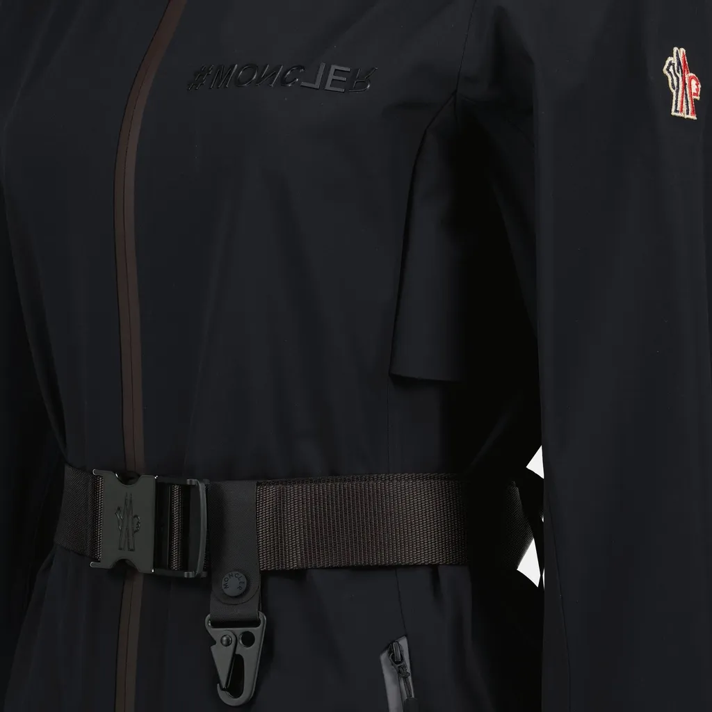 Moncler Grenoble Valles Belted Hooded Jacket