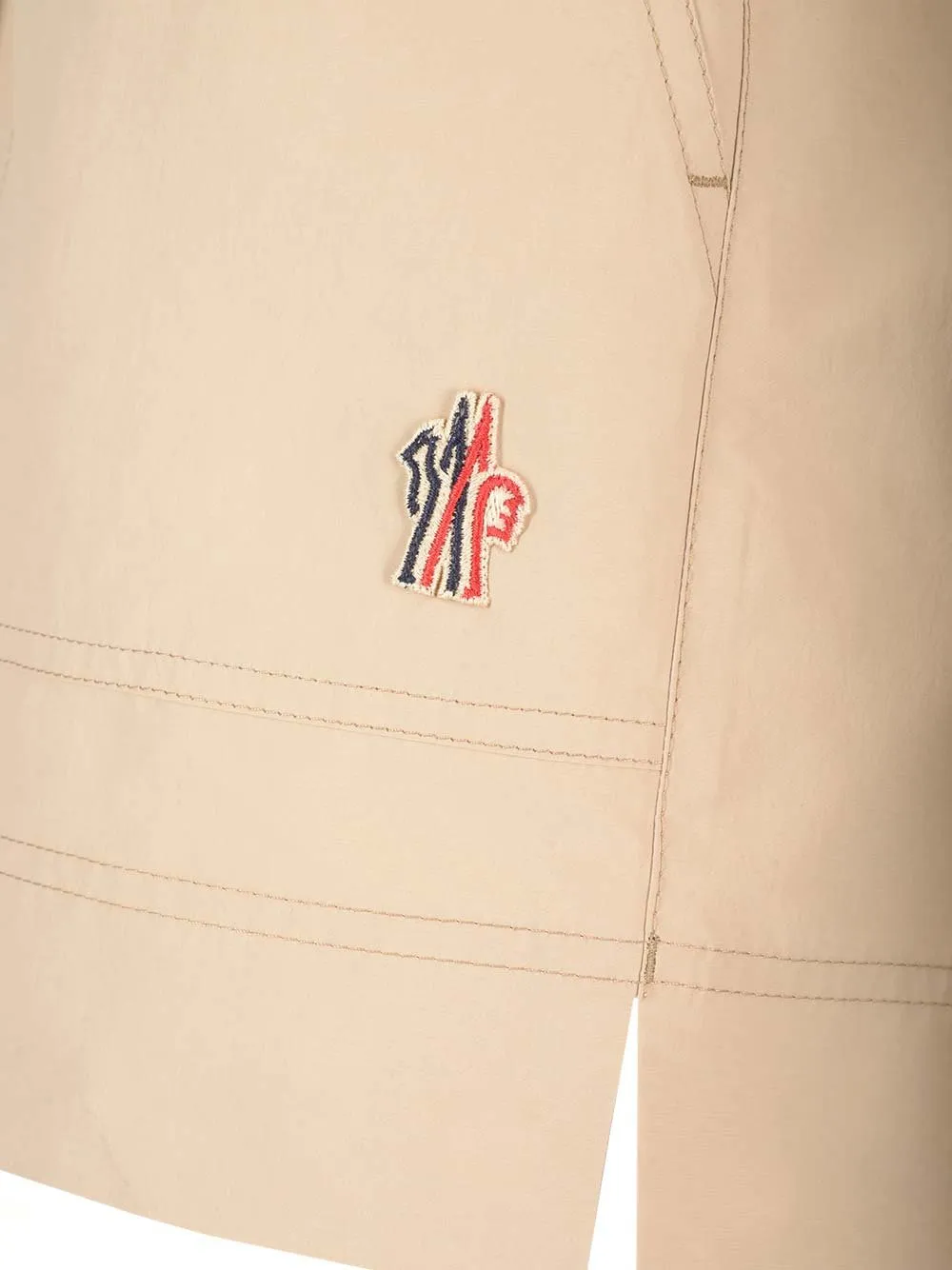 Moncler Grenoble Logo Patch Drawstring Shorts