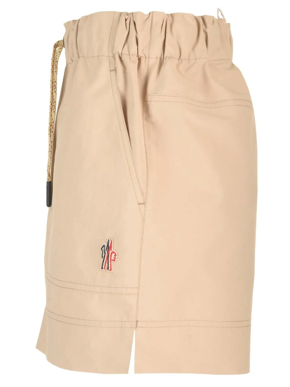 Moncler Grenoble Logo Patch Drawstring Shorts