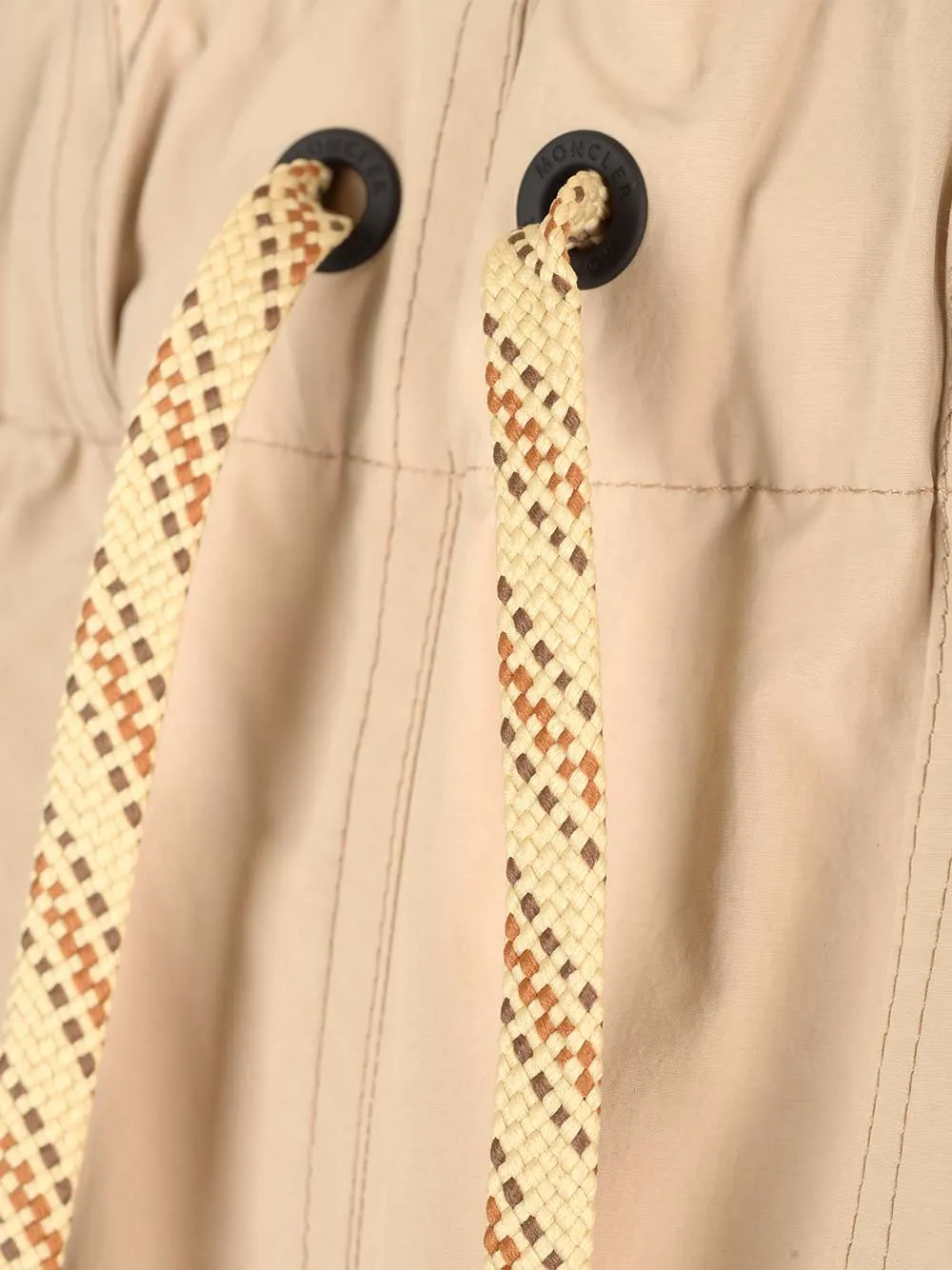 Moncler Grenoble Logo Patch Drawstring Shorts