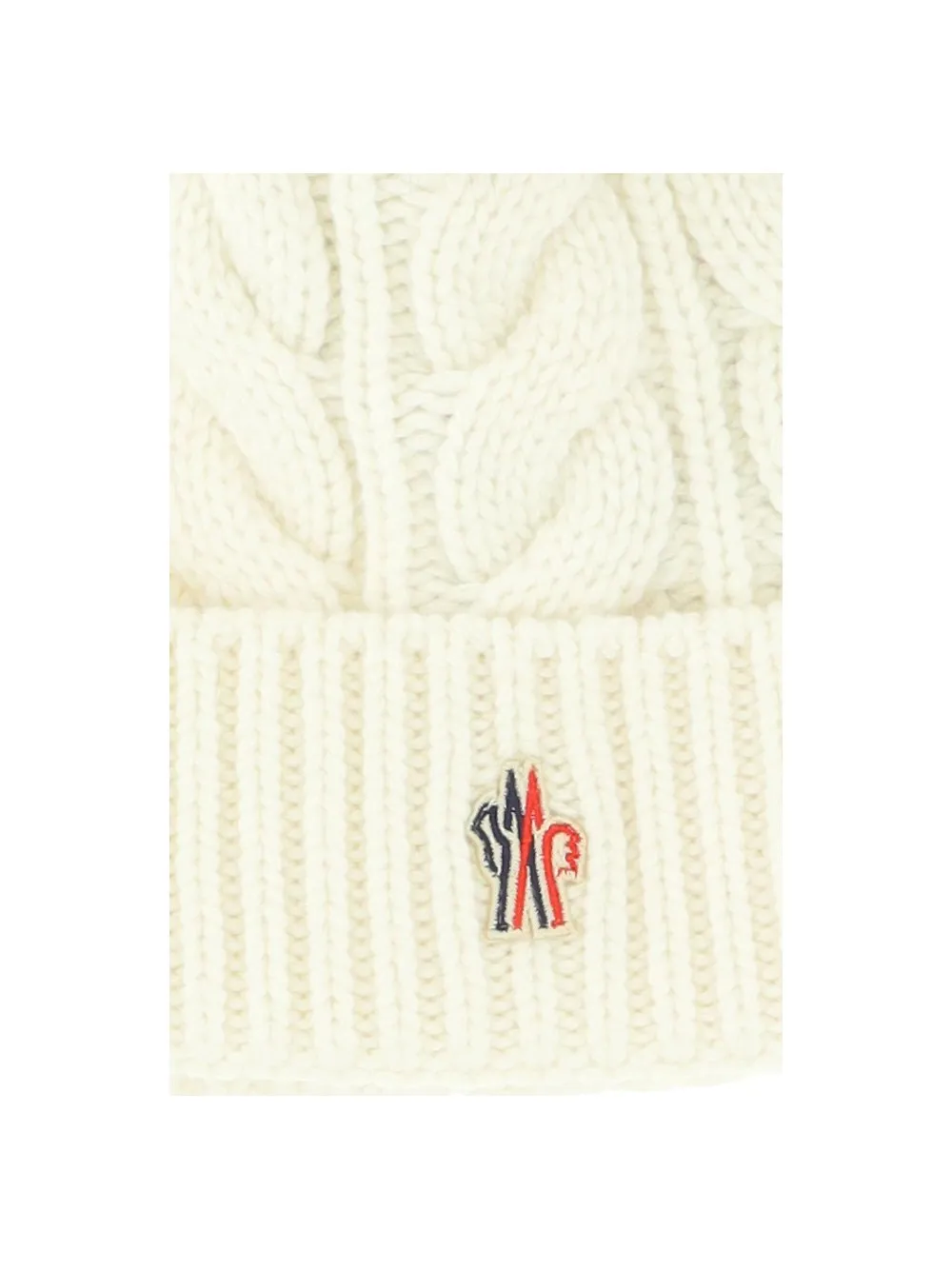 Moncler Grenoble Logo Patch Beanie