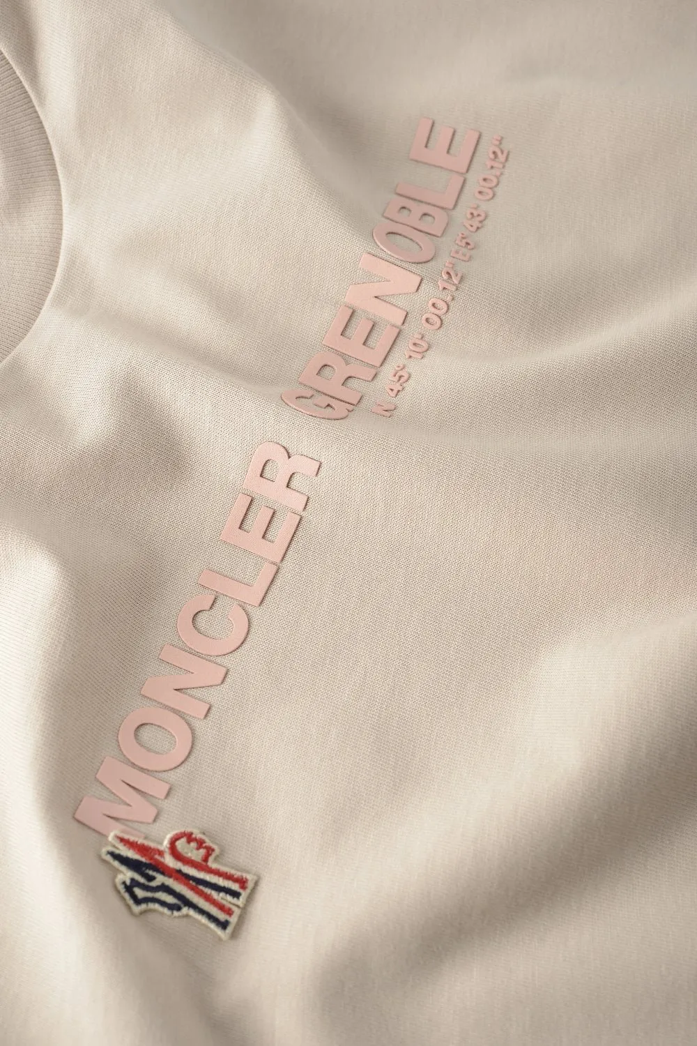 Moncler Grenoble Logo Embroidered Crewneck T-Shirt