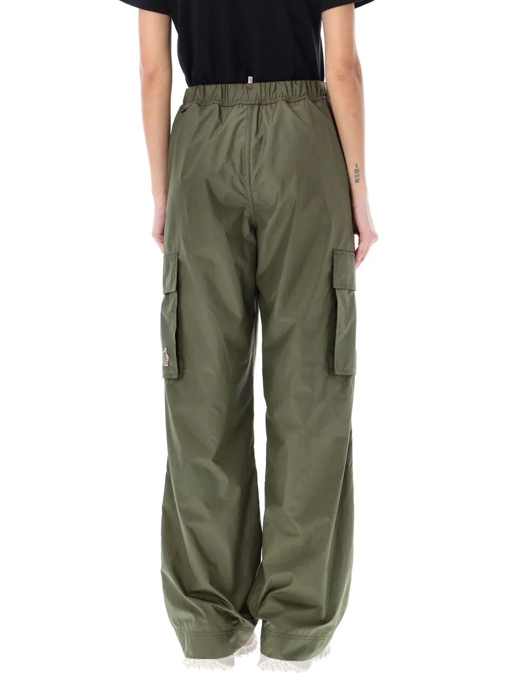 Moncler Grenoble Logo Printed Drawstring Trousers