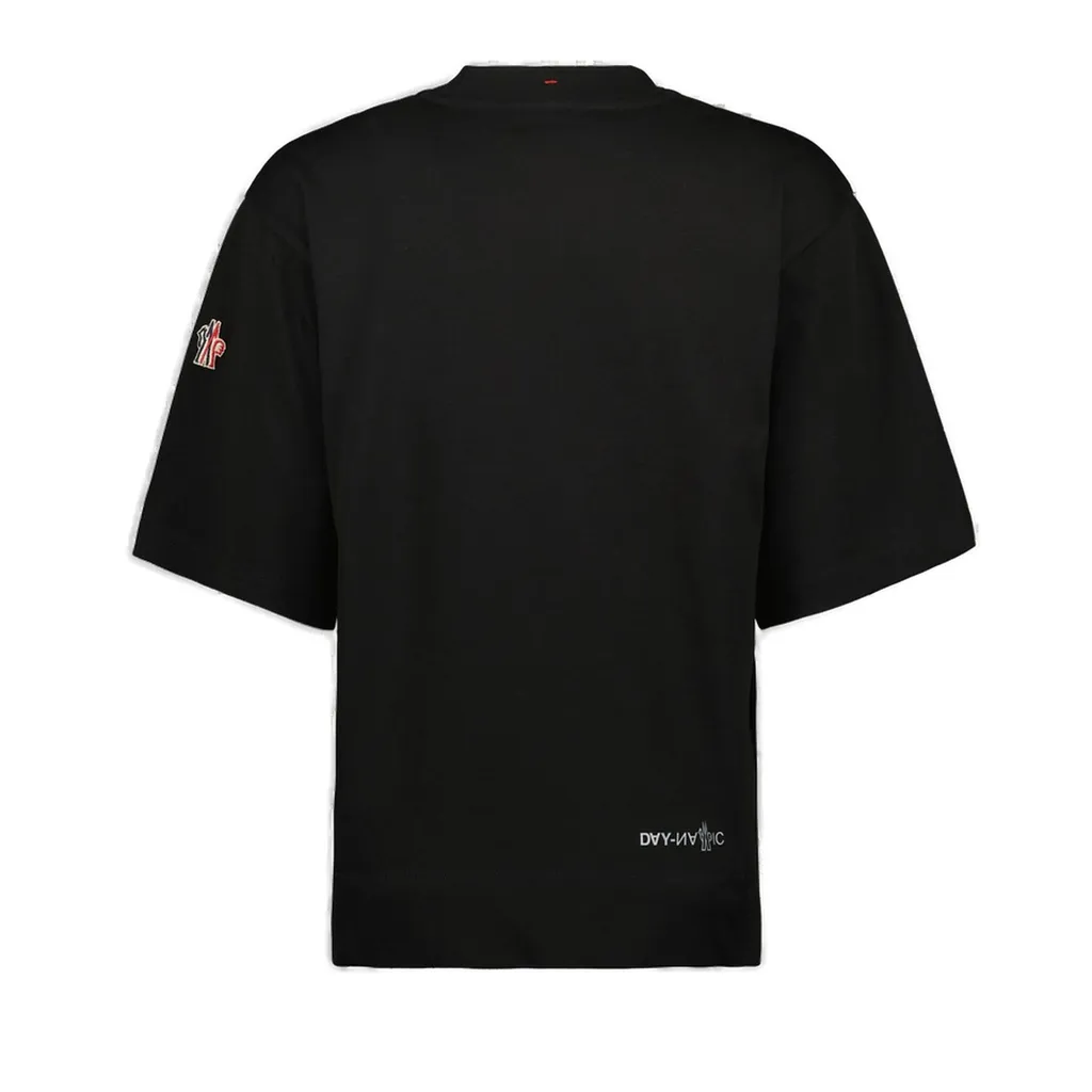 Moncler Grenoble Logo Embroidered Crewneck T-Shirt