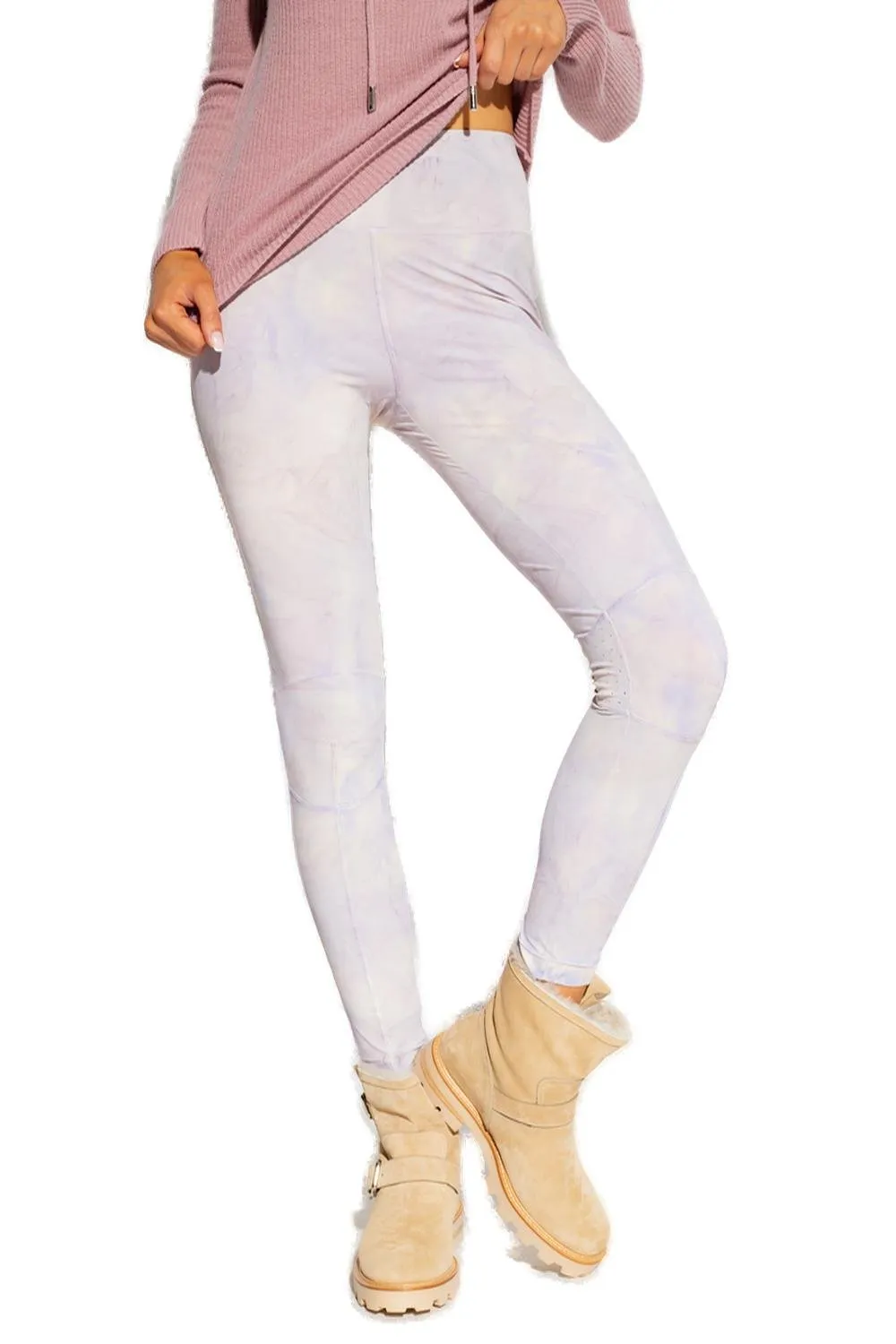 Moncler Grenoble Abstract Patterned Skinny Cut Leggings