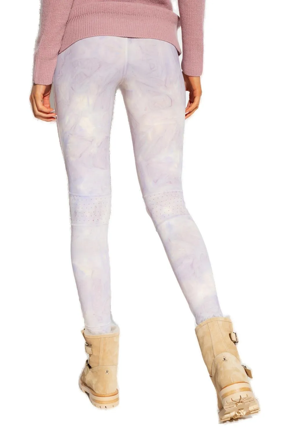 Moncler Grenoble Abstract Patterned Skinny Cut Leggings