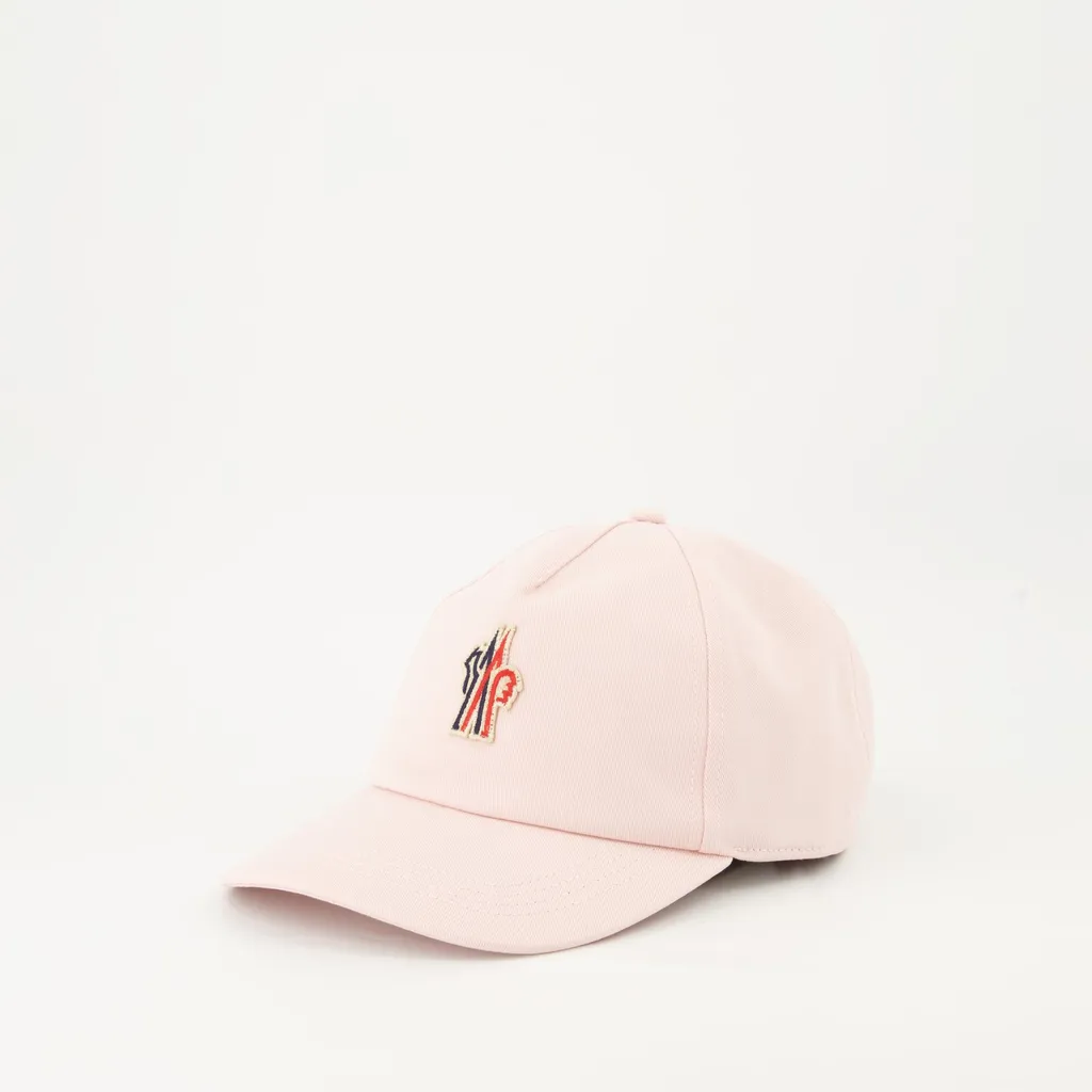 Moncler Grenoble Logo Embroidered Baseball Cap