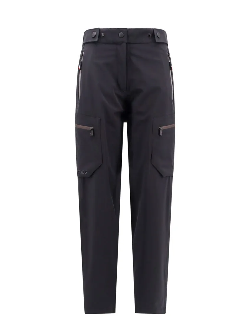Moncler Grenoble Zip Detailed Straight Leg Trousers