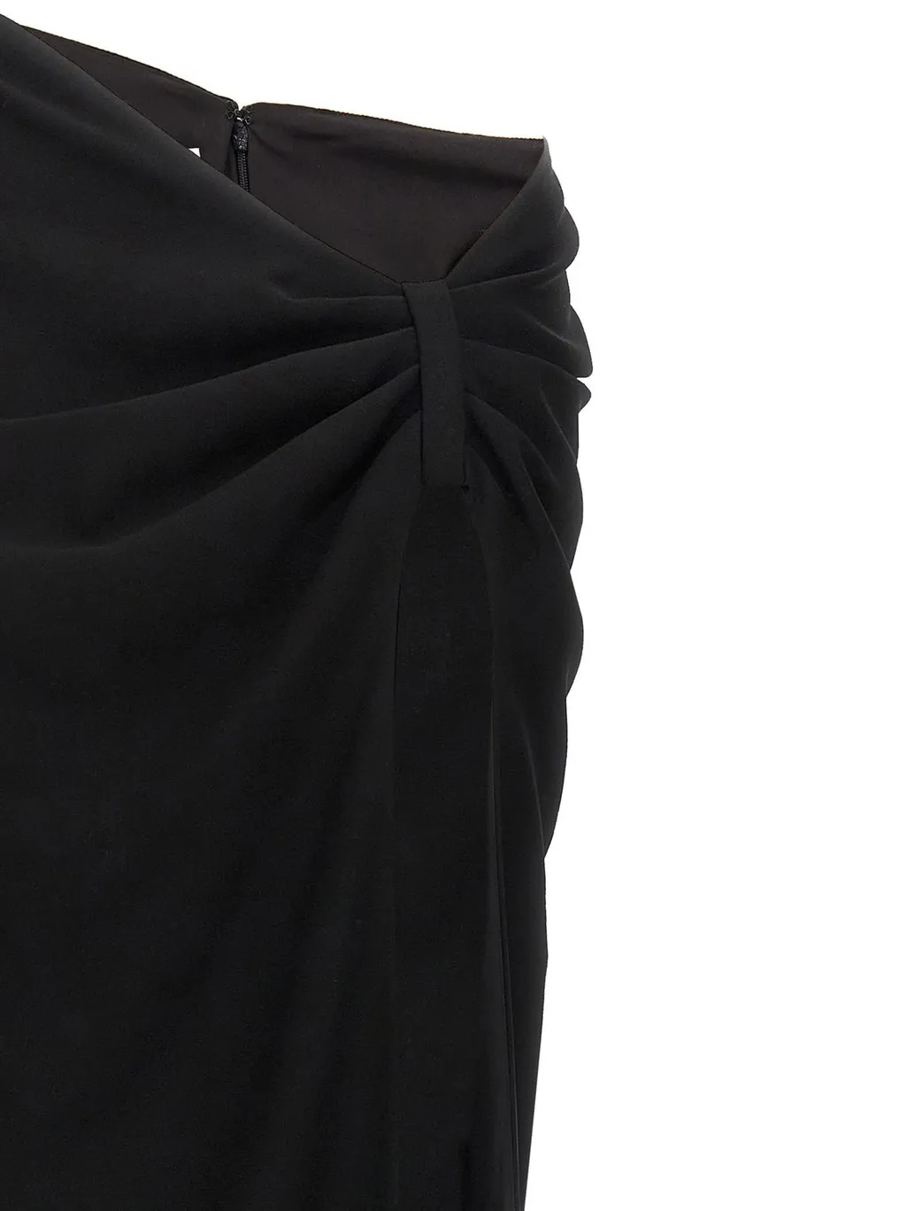 Monot Torpedo Draped Maxi Skirt