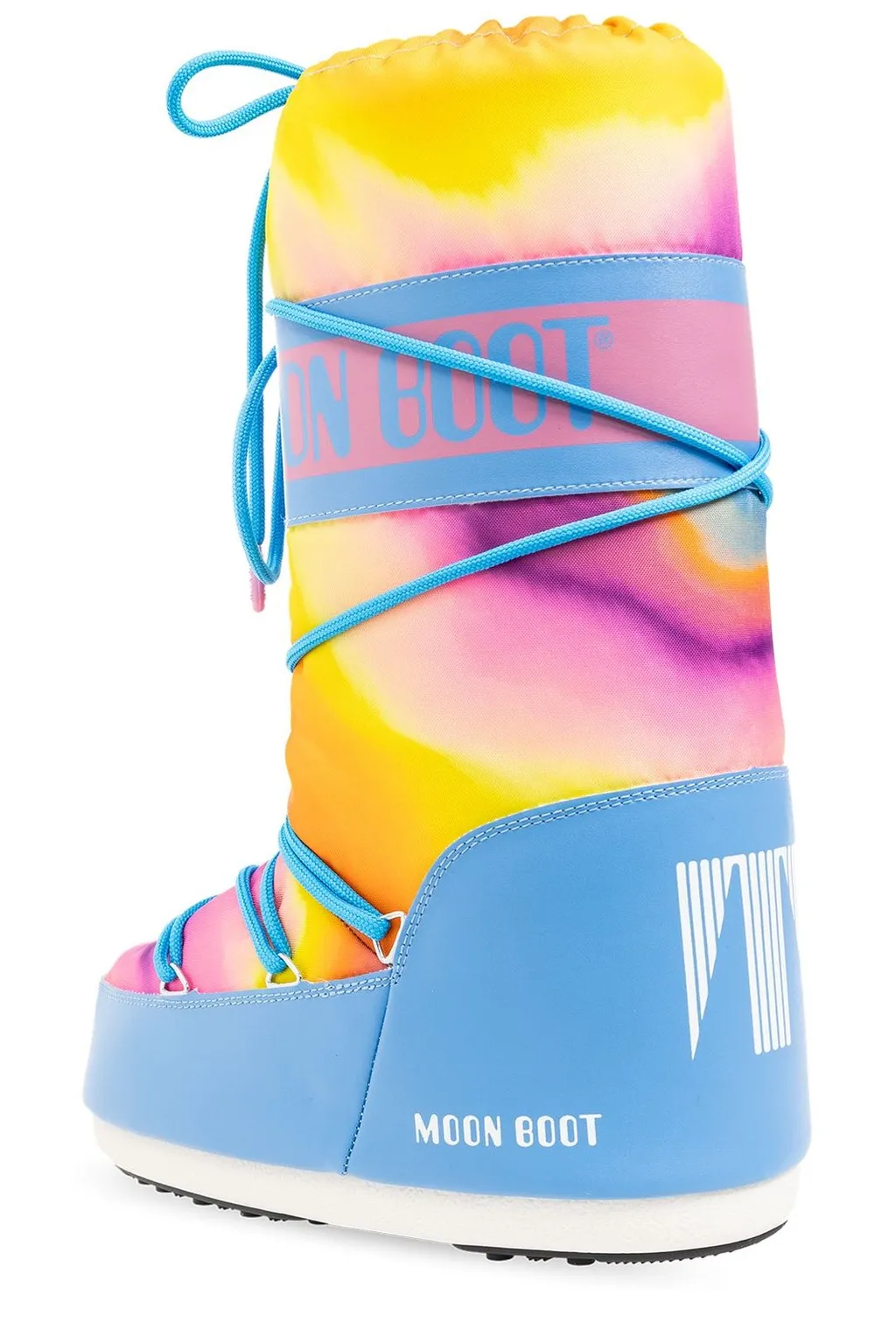 Moon Boot Icon Tie-Dyed Lace-Up Boots