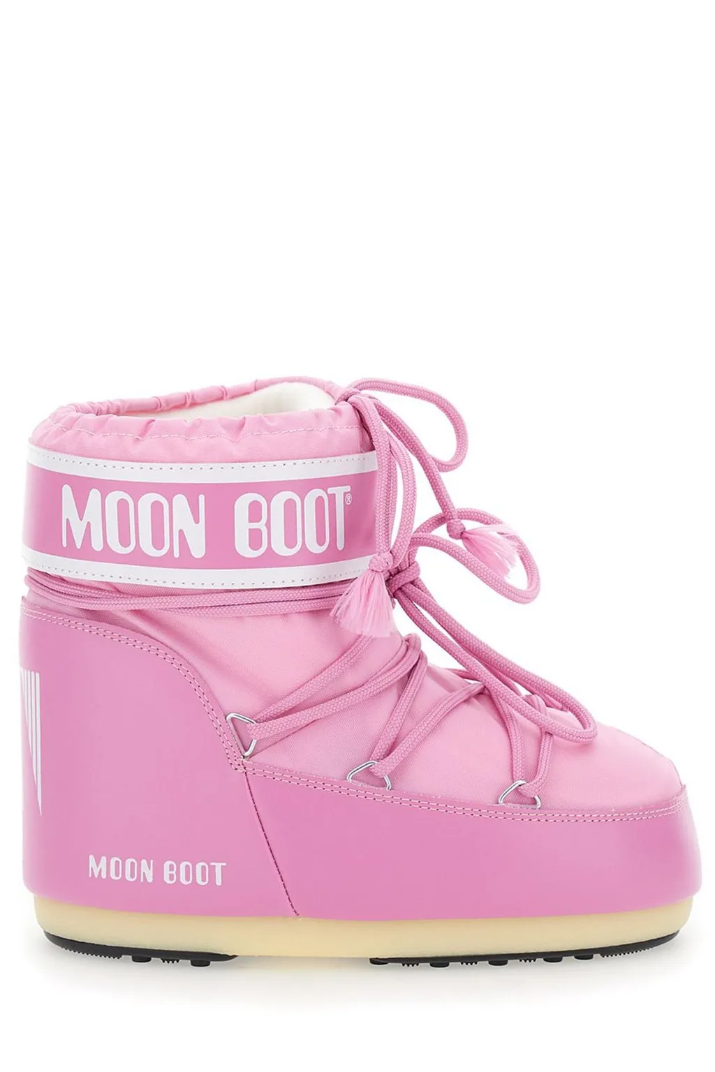 Moon Boot Icon Logo Printed Lace-Up Boots