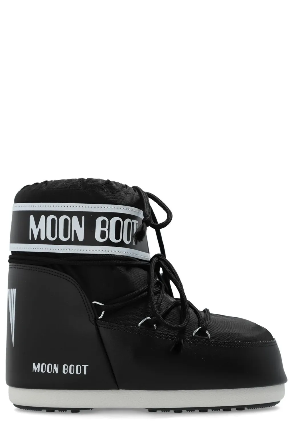 Moon Boot Icon Logo Printed Lace-Up Boots
