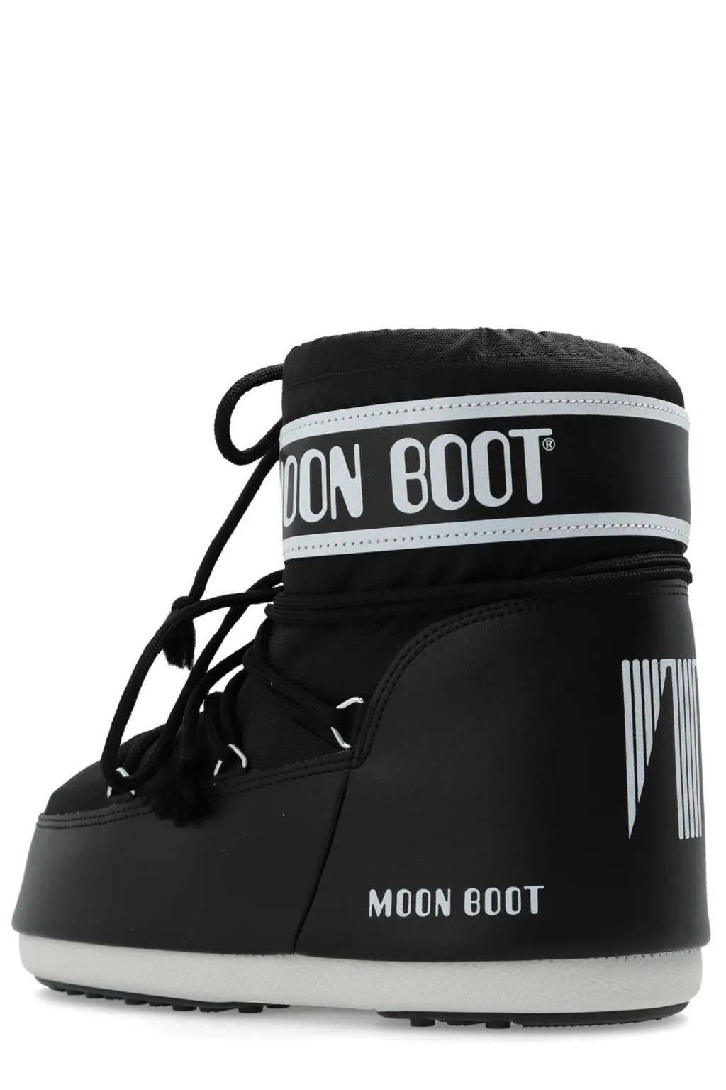 Moon Boot Icon Logo Printed Lace-Up Boots