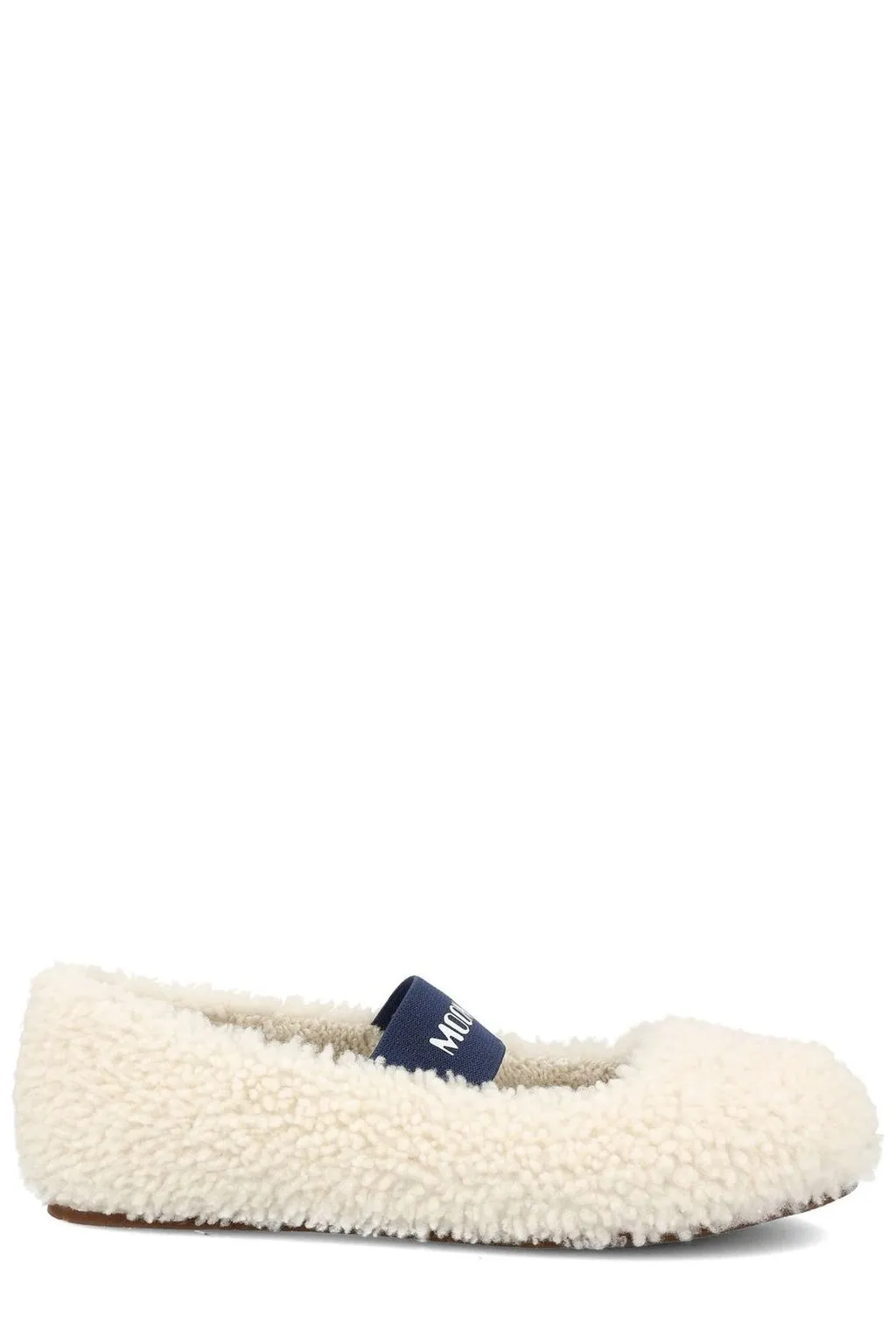 Moon Boot Logo-Printed Strapped Ballerinas