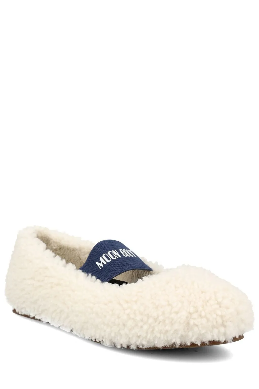 Moon Boot Logo-Printed Strapped Ballerinas