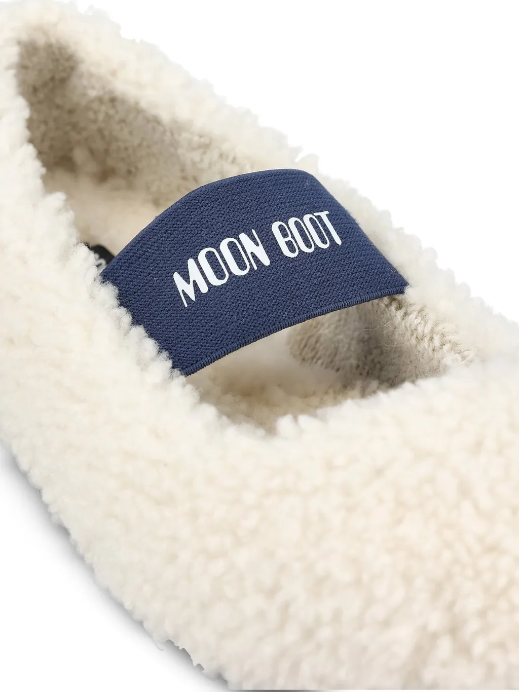 Moon Boot Logo-Printed Strapped Ballerinas