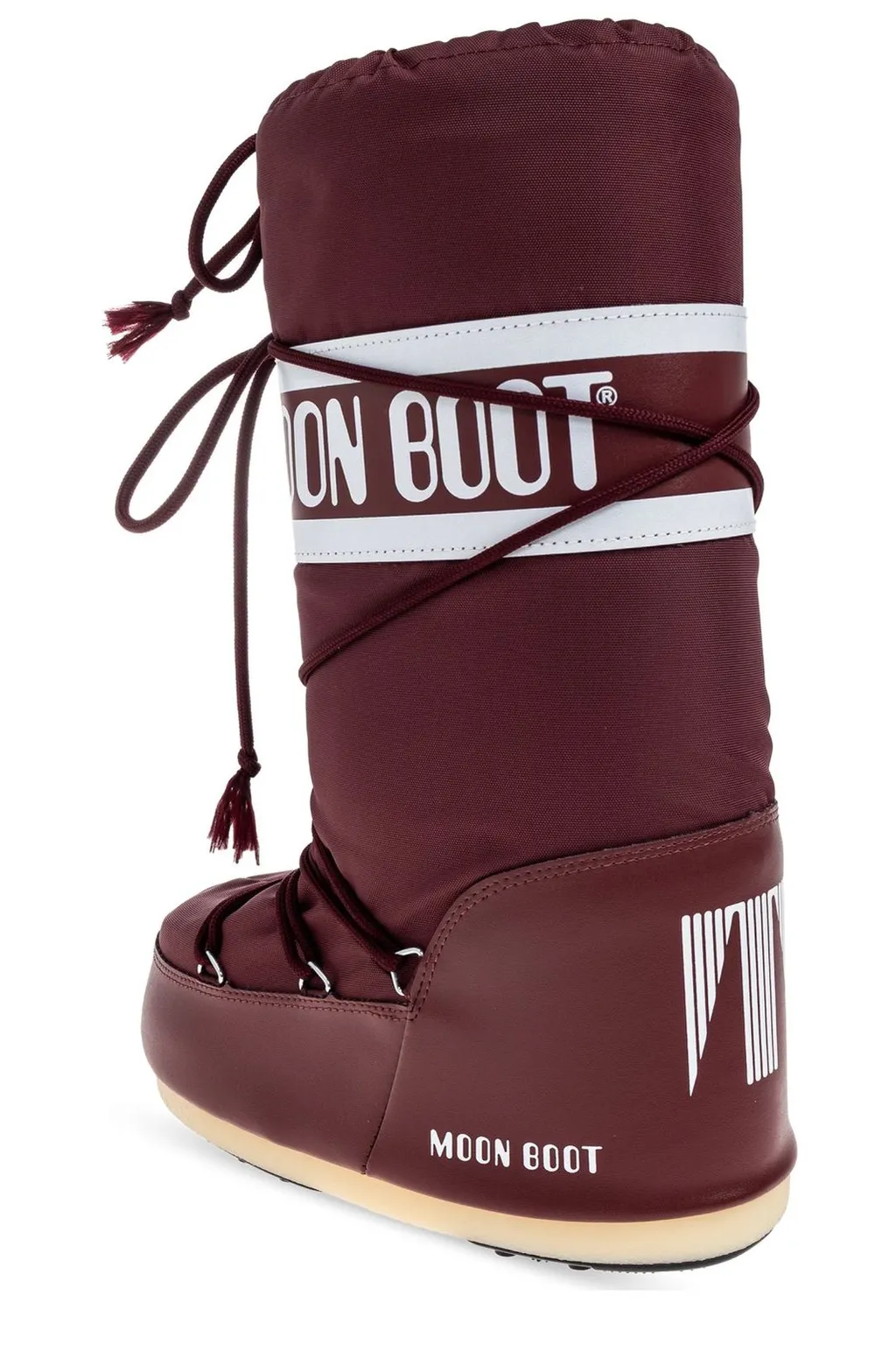 Moon Boot Icon Logo Printed Lace-Up Boots