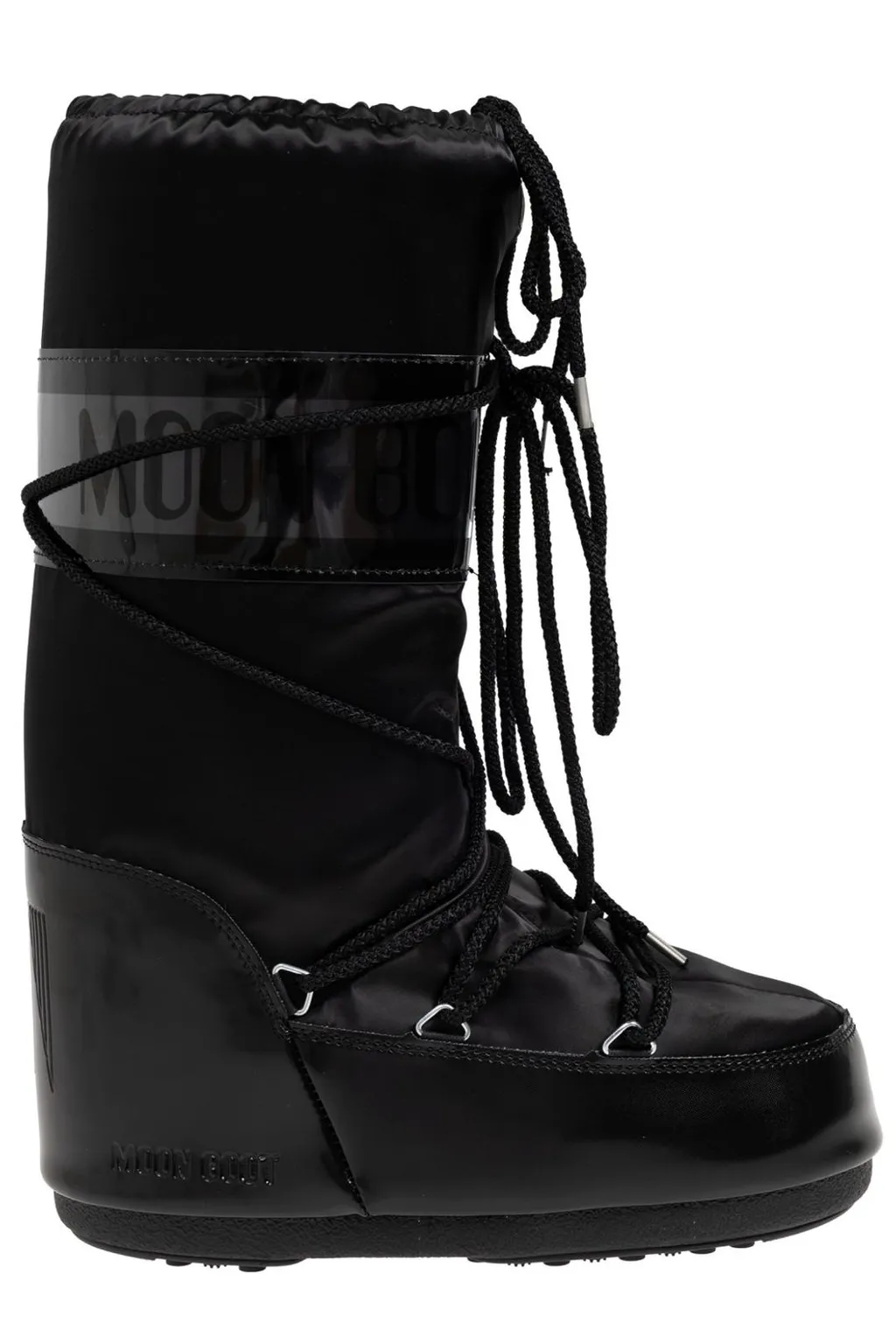 Moon Boot Icon Glance Satin Lace-Up Snow Boots