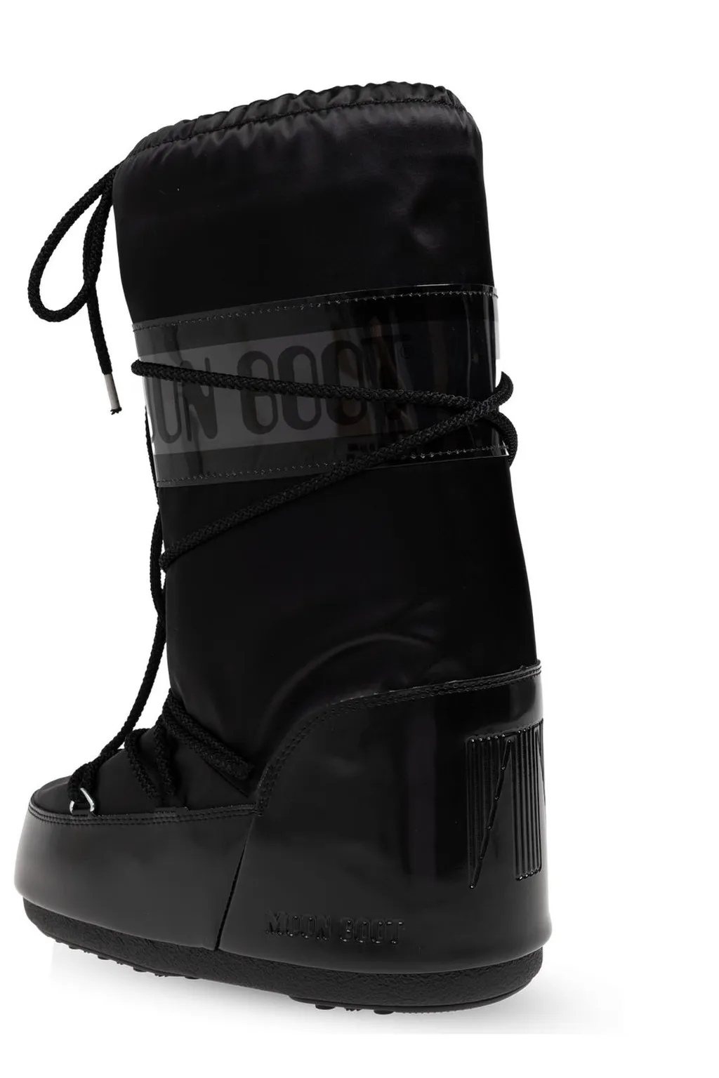 Moon Boot Icon Glance Satin Lace-Up Snow Boots